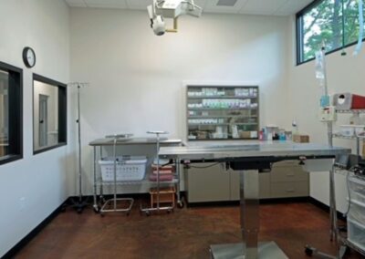 Oakwood Veterinary Hospital surgical room